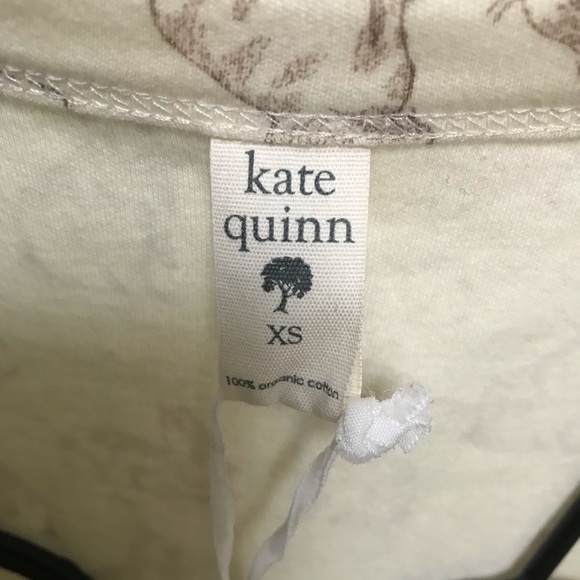 ✨Kate Quinn Size XS Women’s Bunny Rabbit Button Shirt. - Picture 4 of 5